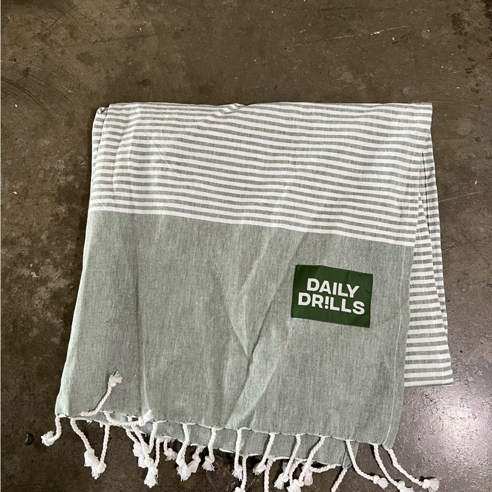 Daily Drills Beach Shawl